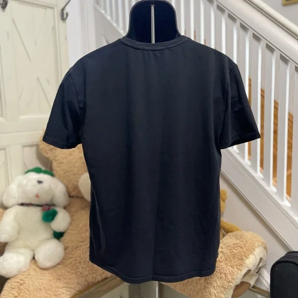 Fair Men’s Size  X-large Valentino Garavani VLTN Logo Cotton Tee In Black/White - Picture 9 of 13